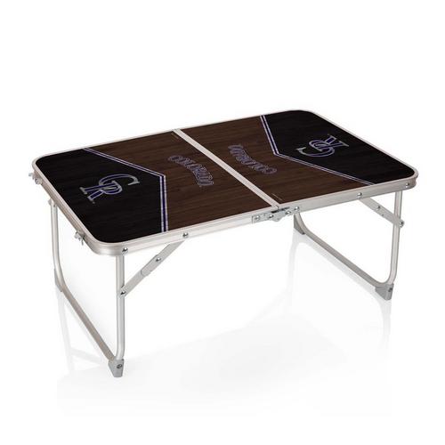 Picnic Time Colorado Rockies Mini Portable Table - Primary Image