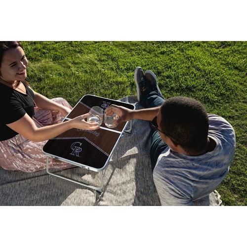 Picnic Time Colorado Rockies Mini Portable Table - Primary Image