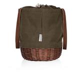 Picnic Time Green Bay Packers Coronado Canvas & Willow Basket Tote - Thumbnail 4 of 5