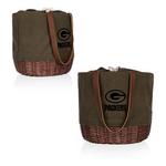 Picnic Time Green Bay Packers Coronado Canvas & Willow Basket Tote - Thumbnail 5 of 5