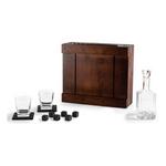 Picnic Time Whiskey Box Gift Set With Decanter - Thumbnail 1 of 8