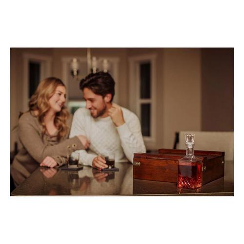 Picnic Time Whiskey Box Gift Set With Decanter - Primary Image