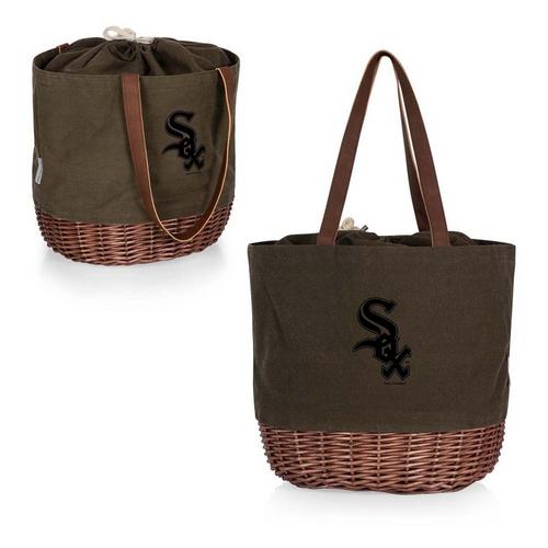 Picnic Time Chicago White Sox Coronado Canvas & Willow Basket Tote - Primary Image