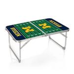 Picnic Time Michigan Wolverines Mini Portable Table - Thumbnail 1 of 2