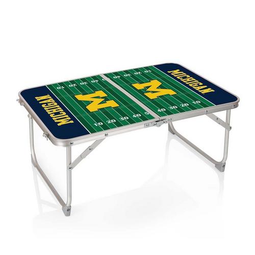 Picnic Time Michigan Wolverines Mini Portable Table - Primary Image