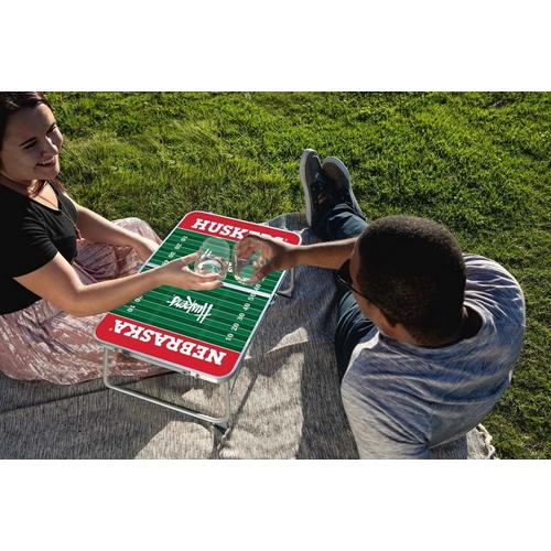 Picnic Time Nebraska Cornhuskers Mini Portable Table - Primary Image