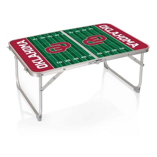 Picnic Time Oklahoma Sooners Mini Portable Table - Primary Image