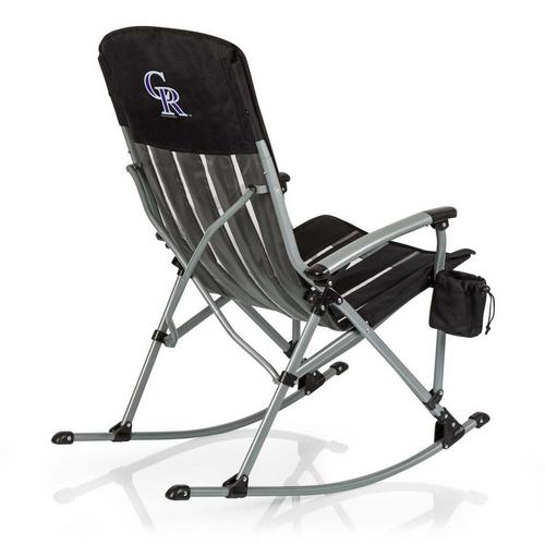 Picnic Time Colorado Rockies Outdoor Rocking Camp Chair - Primary Image