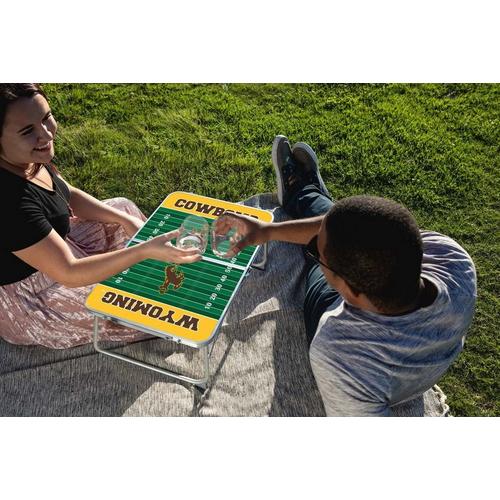 Picnic Time Wyoming Cowboys Mini Portable Table - Primary Image