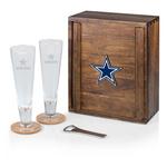 Picnic Time Dallas Cowboys Pilsner Beer Glass Gift Set - Thumbnail 1 of 4
