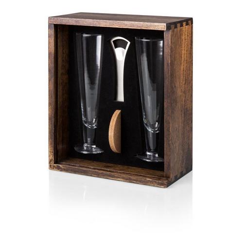 Picnic Time Dallas Cowboys Pilsner Beer Glass Gift Set - Primary Image