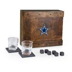 Picnic Time Dallas Cowboys Emblem Whiskey Box Gift Set - Thumbnail 1 of 2