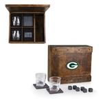 Picnic Time Green Bay Packers Emblem Whiskey Box Gift Set - Thumbnail 2 of 2