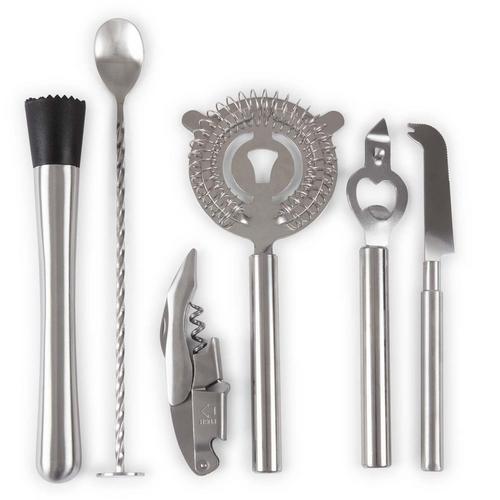 Picnic Time Arizona Cardinals Madison Acacia Tabletop Bar Set - Primary Image