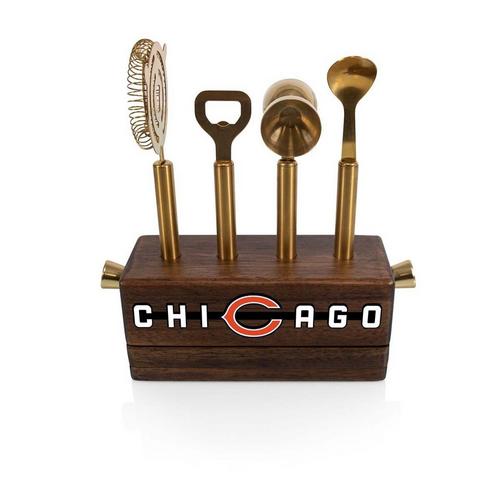 Picnic Time Chicago Bears Sidecar 5-Piece Bar Tool Set - Primary Image