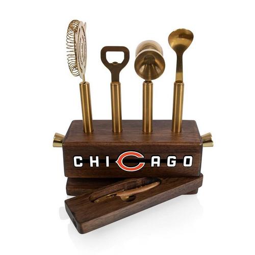 Picnic Time Chicago Bears Sidecar 5-Piece Bar Tool Set - Primary Image