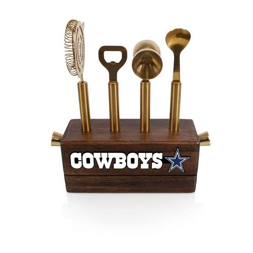 Picnic Time Dallas Cowboys Sidecar 5-Piece Bar Tool Set - Primary Image