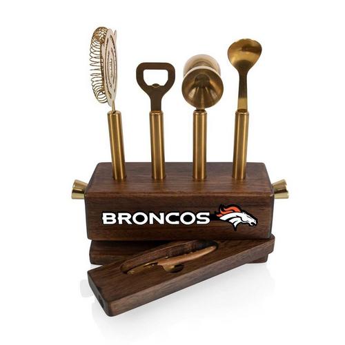 Picnic Time Denver Broncos Sidecar 5-Piece Bar Tool Set - Primary Image
