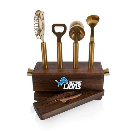 Picnic Time Detroit Lions Sidecar 5-Piece Bar Tool Set - Primary Image