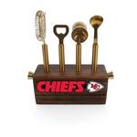 Picnic Time Kansas City Chiefs Sidecar 5-Piece Bar Tool Set - Thumbnail 1 of 2