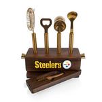 Picnic Time Pittsburgh Steelers Sidecar 5-Piece Bar Tool Set - Thumbnail 2 of 2