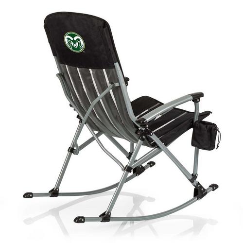 Picnic Time Colorado State Rams Outdoor Rocking Camp Chair - Primary Image
