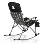 Picnic Time Michigan State Spartans Outdoor Rocking Camp Chair - Thumbnail 1 of 3