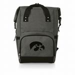 Picnic Time Iowa Hawkeyes On The Go Roll Top Backpack Cooler - Thumbnail 1 of 4