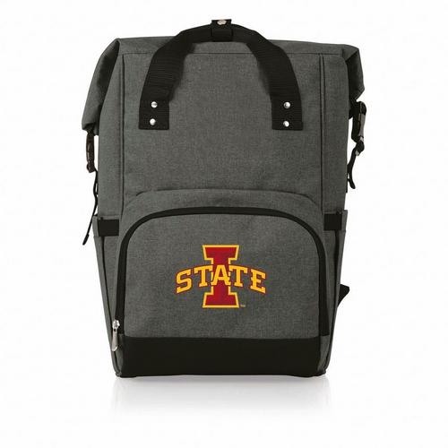 Picnic Time Iowa State Cyclones On The Go Roll Top Backpack Cooler - Primary Image