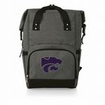Picnic Time Kansas State Wildcats On The Go Roll Top Backpack Cooler - Thumbnail 1 of 4