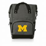 Picnic Time Michigan Wolverines On The Go Roll Top Backpack Cooler - Thumbnail 1 of 4