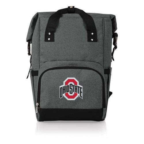 Picnic Time Ohio State Buckeyes On The Go Roll Top Backpack Cooler - Primary Image