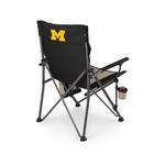 Picnic Time Michigan Wolverines Big Bear XXL Camping Chair with Cooler - Thumbnail 2 of 3