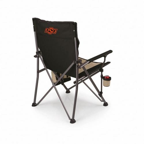 Picnic Time Oklahoma State Cowboys Big Bear XXL Camping Chair with Cooler - Primary Image