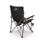 Picnic Time Detroit Lions Logo Big Bear XXL Camping Chair with Cooler - Thumbnail 2 of 3