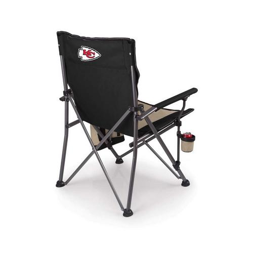 Picnic Time Kansas City Chiefs Logo Big Bear XXL Camping Chair with Cooler - Primary Image