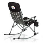 Picnic Time Pittsburgh Steelers Outdoor Rocking Camp Chair - Thumbnail 1 of 3