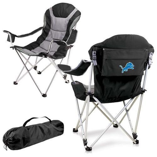 Picnic Time Detroit Lions Reclining Camp Chair - Primary Image