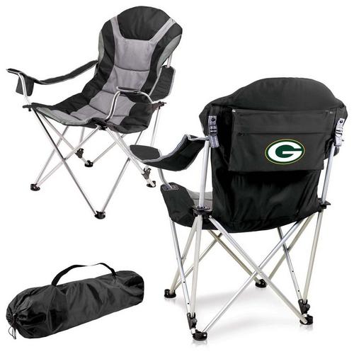 Picnic Time Green Bay Packers Reclining Camp Chair - Primary Image