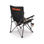 Picnic Time Chicago Bears Wordmark Big Bear XXL Camping Chair with Cooler - Thumbnail 2 of 3