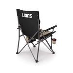 Picnic Time Detroit Lions Wordmark Big Bear XXL Camping Chair with Cooler - Thumbnail 2 of 3