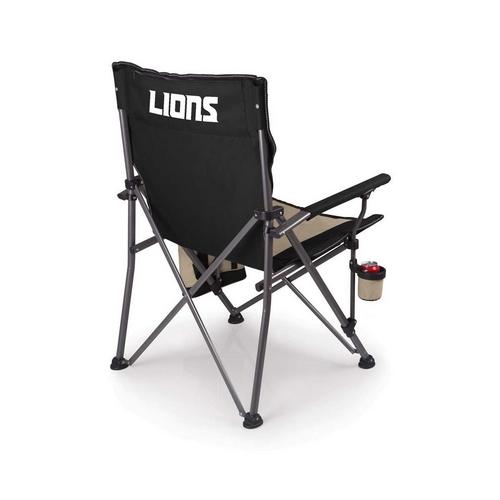 Picnic Time Detroit Lions Wordmark Big Bear XXL Camping Chair with Cooler - Primary Image