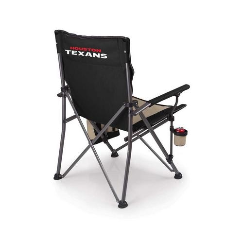 Picnic Time Houston Texans Wordmark Big Bear XXL Camping Chair with Cooler - Primary Image