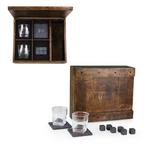Picnic Time Arizona State Sun Devils Engraved Whiskey Box Gift Set - Thumbnail 3 of 4