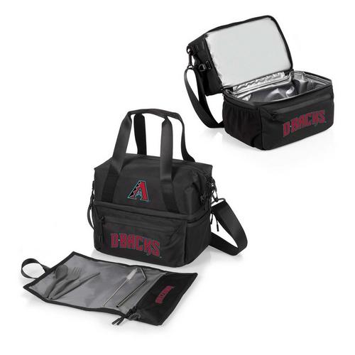 Picnic Time Arizona Diamondbacks Recycled Lunch Bag Cooler with Utensils - Primary Image