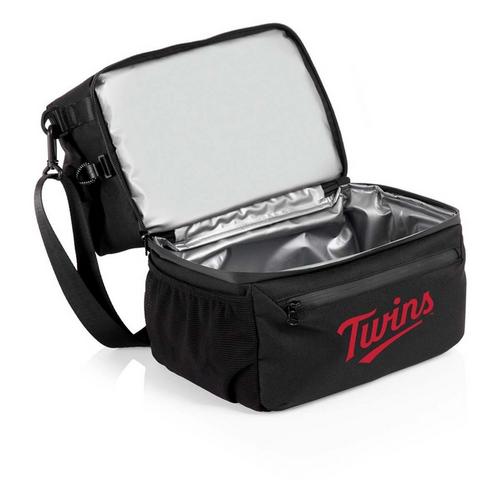 Picnic Time Minnesota Twins Recycled Lunch Bag Cooler with Utensils - Primary Image