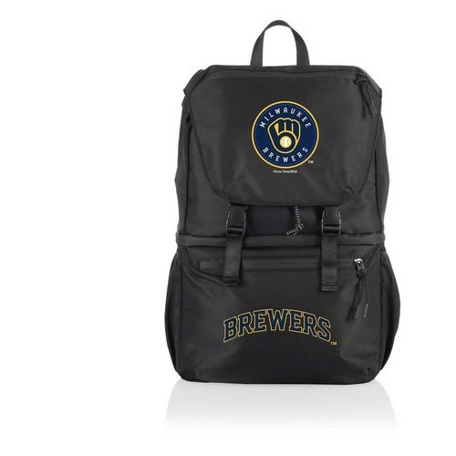 Picnic Time Milwaukee Brewers Tarana Recycled Backpack Cooler - Primary Image