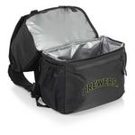 Picnic Time Milwaukee Brewers Tarana Recycled Backpack Cooler - Thumbnail 2 of 4