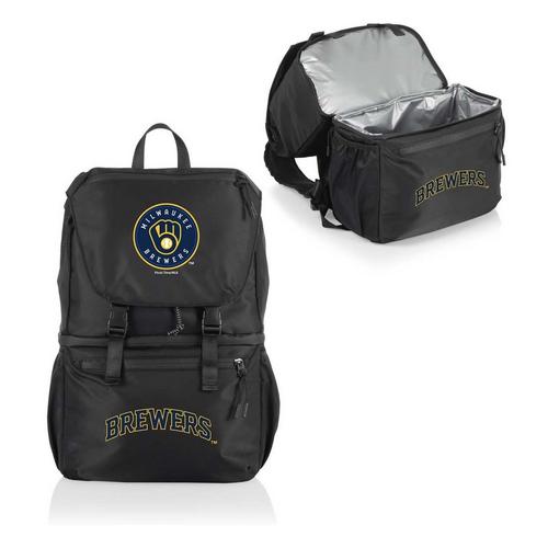 Picnic Time Milwaukee Brewers Tarana Recycled Backpack Cooler - Primary Image
