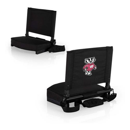 Picnic Time Wisconsin Badgers Gridiron Stadium Seat - Primary Image